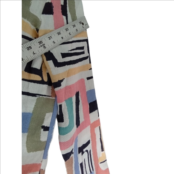 Blair Women's Colorful Geometric Blazer Vintage 16 - Picture 8 of 11